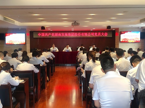 公司召開黨員大會增補黨委委員、紀委委員